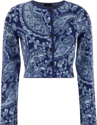 Etro Donna, Maglie, Blu, S, new