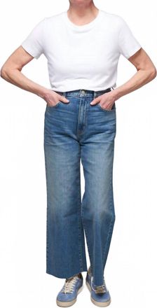 Slvrlake Denim Grace Crop Jean In Blue Bird