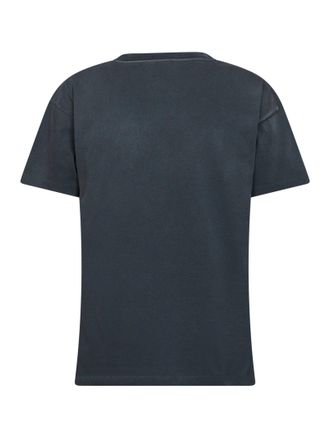 Maison Margiela Reverse Logo Cotton T-Shirt - Gray