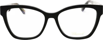 Chopard VCH379M Rectangular Acetate Eyeglasses - Black