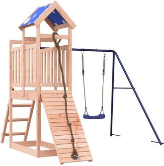 vidaXL Parque Infantil De Exterior Madera Maciza Douglas3156935 Vidaxl