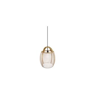 Fabrilamp ABRILA AKUNADECOR Pendente naturale Modello Coimbra Brown 1 Luce
