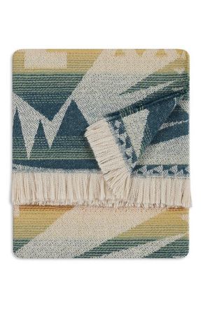 Pendleton Mystic Lake Throw Blanket in Teal Multi at Nordstrom