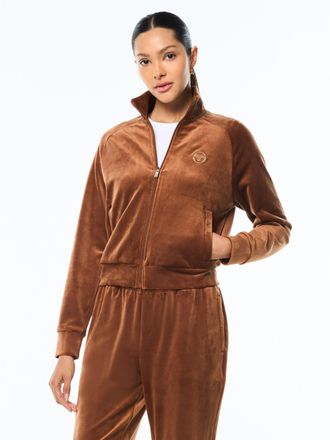 Sergio Tacchini Anita Velour Track Jacket