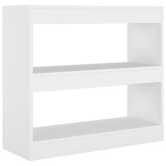 vidaXL Estanter&iacute;a/divisor De Espacios Blanco 80x30x72 Cm Vidaxl