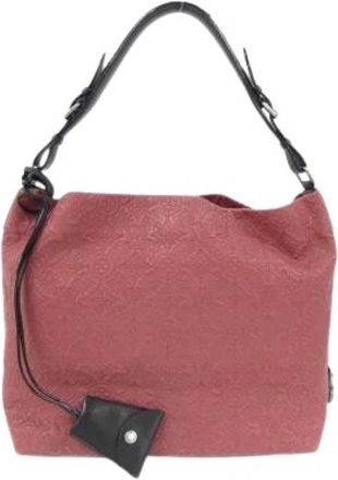 Louis Vuitton Pre-owned Shoulder Bag - Dames - Vintage Schoudertas - Roze - ONE Size - Leer - Vintage