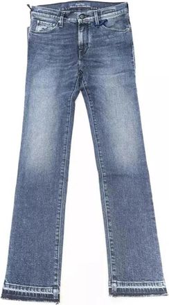 Jacob Cohen Blauwe Katoenen Slim Fit Jeans - Dames - Slim Fit Jeans - Blauw - W30 - Katoen - Jeans