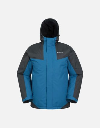 Mountain Warehouse Mens Mountain Warehouse Mens Dusk III Ski Jacket - Blue - Size: Regular/36