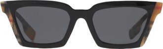 Burberry Briar Dark Grey Cat Eye Ladies Sunglasses BE4392U 405587 52