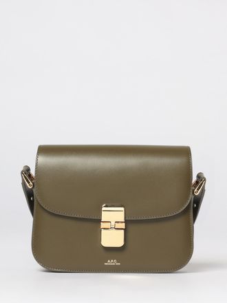 A.P.C. A. P.C. Mini Bag Woman color Kaki