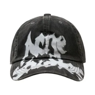 Acne Studios Gothic Logo Cap - unisex - Acne Studios - Hats & Caps - Black - ONE SIZE - Accessories