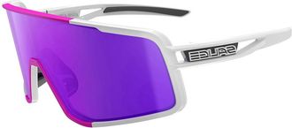 Salice 022 RWX BIANCO/RW VIOLA Mens Sunglasses White Size 139