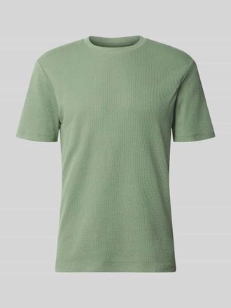Tom Tailor Denim Regular Fit T-Shirt aus Baumwoll-Mix in Mint, Gr&ouml;&szlig;e XXL