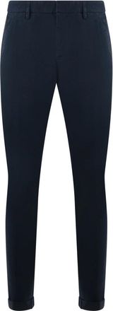 Dondup Stijlvolle Broek - Heren - Slim Fit Broeken - Blauw - W30 - Katoen - Broeken