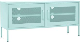vidaXL TV Cabinet Mint 105x35x50 cm Steel vidaXL