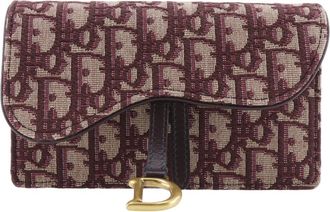 Dior Bordeaux Canvas Fanny Pack (Pre-Owned)