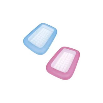 Trade Shop Trade Shop - Piscina Rettangolare Aquababe Con Fondo Gonfiabile 165x104x25 Cm 2 Colori 51115