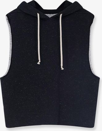 Rick Owens Felpa smanicata in lana certificata e cotone - RICK OWENS - gender_Man