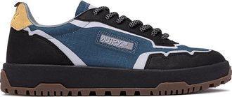 Autry Wildpace Model Cordura and Leather Sneakers