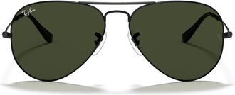 Ray-Ban Sunglasses Rb3025 L2823 Aviator Black/Green G 15 Unisex