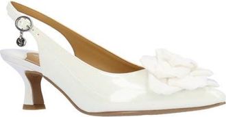 J. Rene&eacute; Kendry Slingback Pump in White at Nordstrom, Size 10.5
