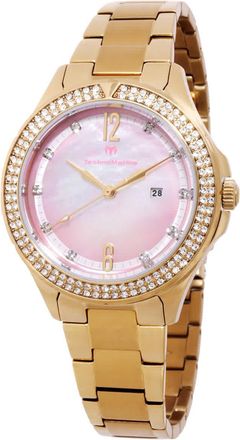 Technomarine Luna Quartz Crystal Ladies Watch TM-825003