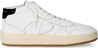 Philippe Model Sneakers Nice Tennis - Heren - Sneakers - Wit - 44 EU - Katoen - Schoenen