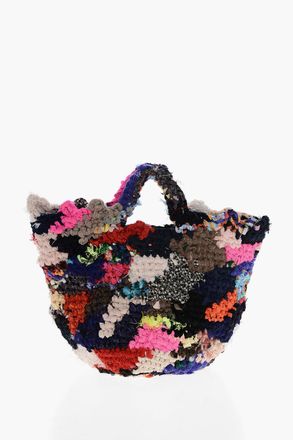 Daniela Gregis Multicolored Crochet Handbag Daniela Gregis