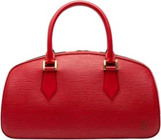 Louis Vuitton Pre-owned Vintage Handtas - Dames - Vintage Handtas - Rood - ONE Size - Leer - Vintage