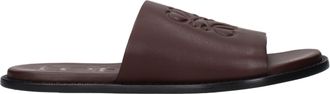Loewe Herens Slippers En Klompen Bruin/Ossenbloedleer