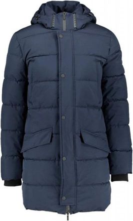 Karl Lagerfeld Parka - Heren - Winterjassen - Blauw - XL - Polyester - Jassen