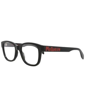 Alexander McQueen Alexander Mcqueen Mens Am0350o 52Mm Optical Frames