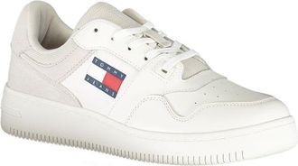 Tommy Hilfiger Leather Logo Sneaker - White