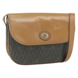 Dior Pre-owned Cross Body Bags, female, Green, Size: ONE SIZE Pre-owned Vintage Plastic Shoulder Bag