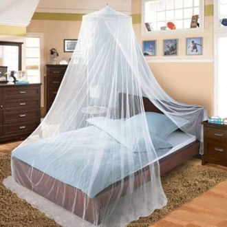 OEM Mosquitera, Mosquitera De Cama Con Forma De C&uacute;pula, Mosquitera Blanca Para Dosel De Cama, Mosquitera Grande Para Dosel De Cama - Crezuo