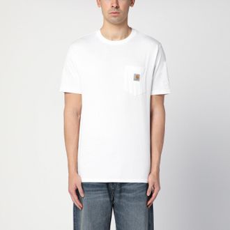 Carhartt Work in Progress S/S Pocket T-Shirt bianca