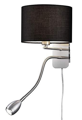 TRIO LED Außen Wandleuchte Avisio - Aluminium Druckguss, Schwarz Matt, Inkl. 4x 2 Watt LED
