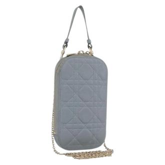 Dior Pre-owned Vintage Cross Body Bag - Dames - Pre-owned - Grijs - Maat: ONE Size Leer