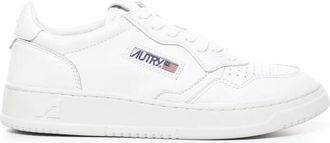 Autry Medalist Low - Heren - Sneakers - Wit - 41 EU - Katoen - Schoenen