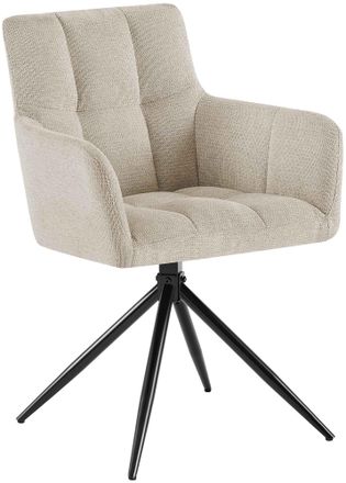 Clp Silla De Comedor Tela Jonah Crema