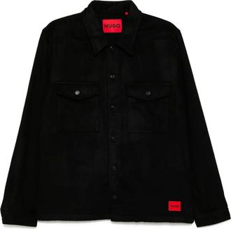 HUGO BOSS Camicia con bottoni - Nero