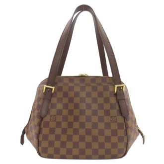 Louis Vuitton Brown Damier Canvas Ebene Damier Canvas Tote Bag (Pre-Owned)