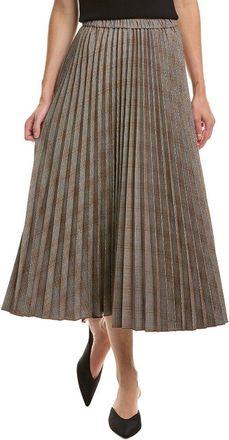 Anne Klein Pleated Midi Skirt