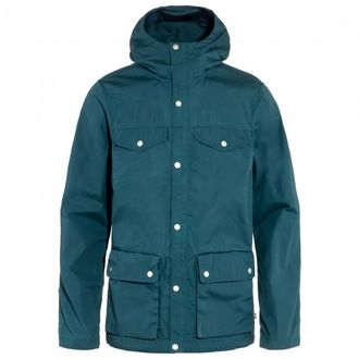Fj&auml;llr&auml;ven Greenland Jacket Freizeitjacke f&uuml;r Herren | blau