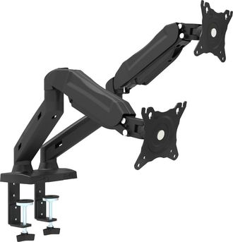 Omega Soporte De Escritorio Ergon&oacute;mico Para 2 Monitores