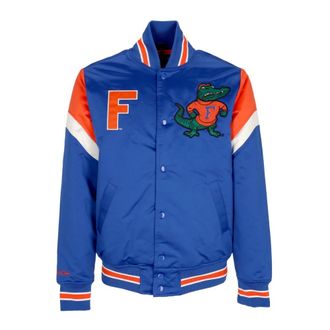 Mitchell & Ness Florida Gators Bomberjack Ncaa Satijn - Heren - Bomber jackets - Blauw - XL - Satijn - Jassen
