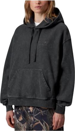 Carhartt Work in Progress Felpa con cappuccio Lambert - - Sweatshirts & Hoodies - Donna - Nero - M