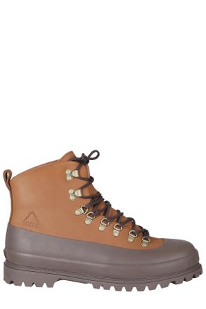 Superga Brown Caramel/Dark Brown Alpina Pedula High-Top Nubuck Boots