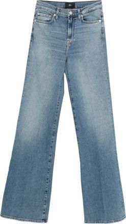 7 For All Mankind Modern Dojo jeans met vijf zakken - Blauw