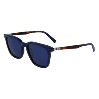 Ferragamo Blauwe Acetaat Zonnebril